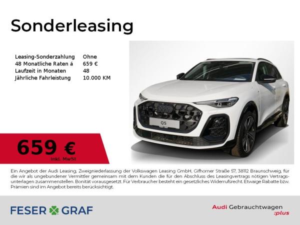 Audi Q5 SUV edition one mit Akzenten mythosschwarz bild