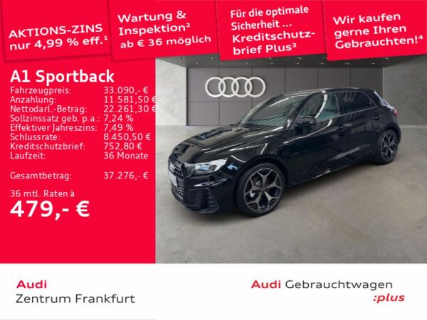 Audi A1 Sportback 35 TFSI S tronic S line LED Sonos DAB VC PDC Sitzheizung bild