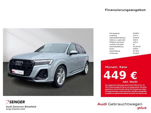 Audi Q7 S line 50 TDI quattro Matrix Panorama ACC AHK bild