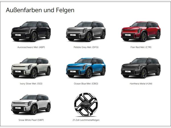 Kia EV9 GT AWD !!508PS!! Neubestellung bild 4