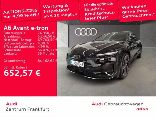 Audi A6 e-tron A6 Avant e-tron performance S line HuD B&O PANO bild