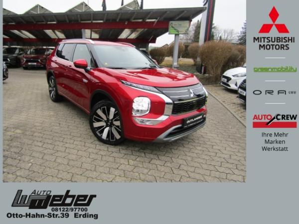 Mitsubishi Outlander Plug-in Hybrid 2.4L TOP AHK NAVI LEDER SHZ ACC PDC RFK PANORAMA bild