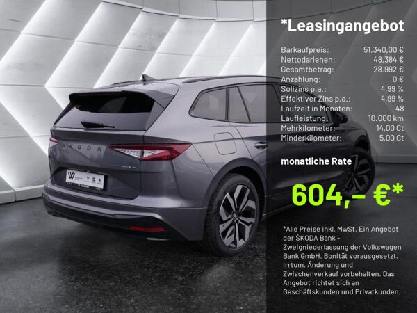 Skoda ENYAQ 85 Sportline SHZ NAVI ACC KEYLESS LED AHK *857* bild 3