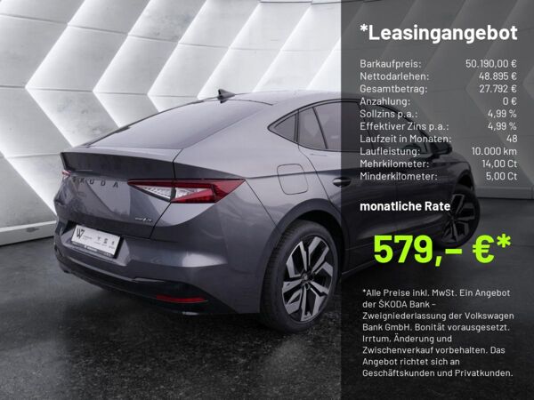 Skoda ENYAQ 85 Sportline  NAVI ACC PANO MATRIX-LED AHK  *964* bild 3