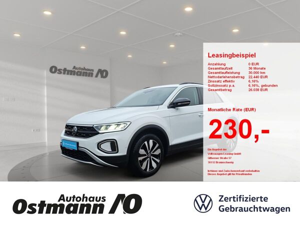 Volkswagen T-Roc 1.0 TSI Goal ACC DynLicht SpurH Facelift bild 1