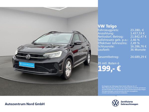 Volkswagen Taigo 1.0 TSI DSG Life LED+SITZHZG+APP-CONNECT bild 1