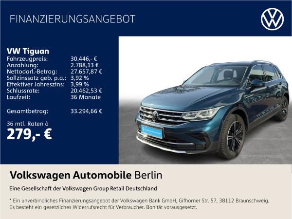 Volkswagen Tiguan 2.0 TDI DSG Elegance 4Motion Navi SHZ bild