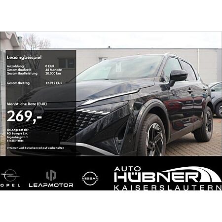 Nissan Qashqai leasen