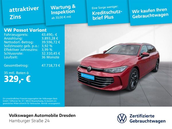 Volkswagen Passat Variant Elegance 2.0 TDI 4M AHK DCC HUD bild 2