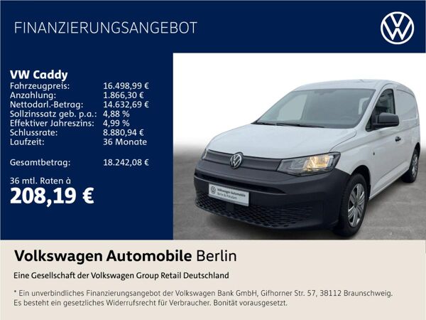 Volkswagen Caddy Cargo 1.5 TSI Navi Radio PDC bild