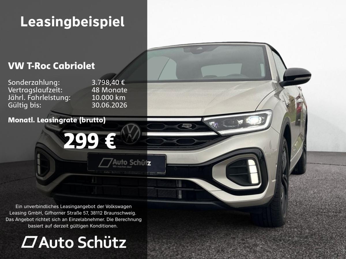 Volkswagen T-Roc Cabriolet R-Line WINTERRÄDER*IQ.DRIVE*IQ.LIGHT*KAMERA*NAVI bild 2