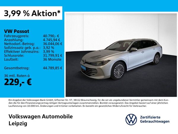 Volkswagen Passat 2.0 TDI Elegance 4M*AHK*Standhzg.*DCC bild