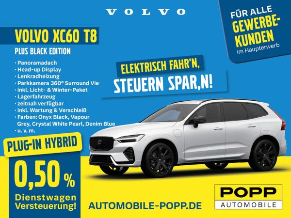 Volvo XC60 T8 Plug-in Hybrid Plus Black Edition *Pano *HUD *360Grad Kamera bild 1