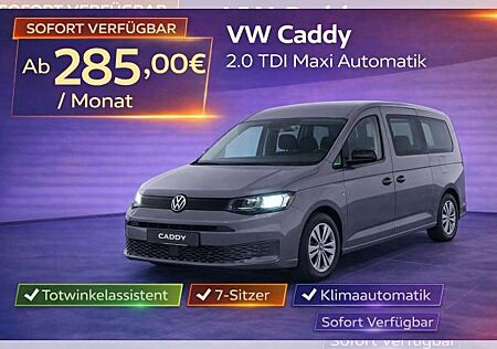 VW Caddy Volkswagen Maxi TDI DSG 7-Sitzer Winterpaket|ACC|Kamera|Sofort Verfügbar!