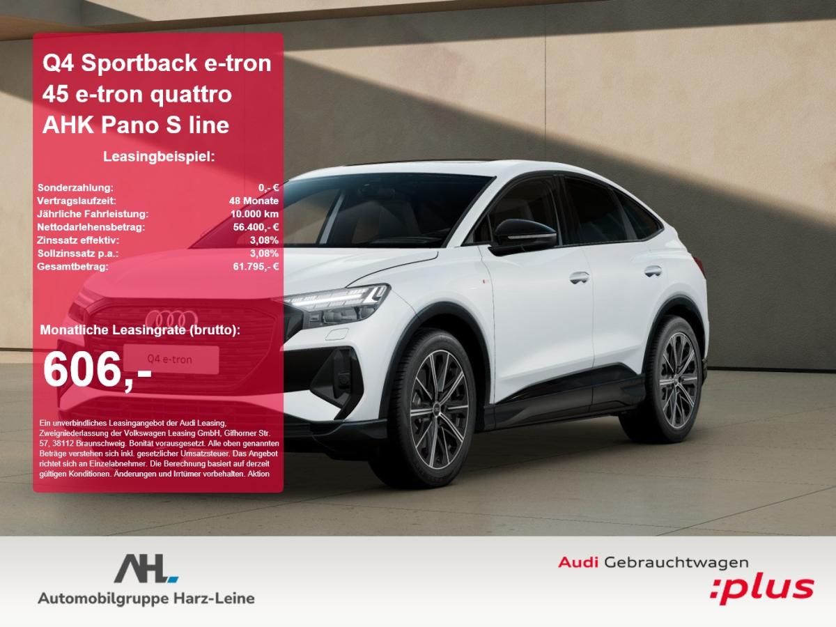 Audi Q4 e-tron Q4 Sportback e-tron 45 e-tron quattro AHK Pano S line bild