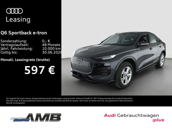 Audi e-tron Q6 SportbackAHK/Pano/360°/Tech/06.30Garantie bild