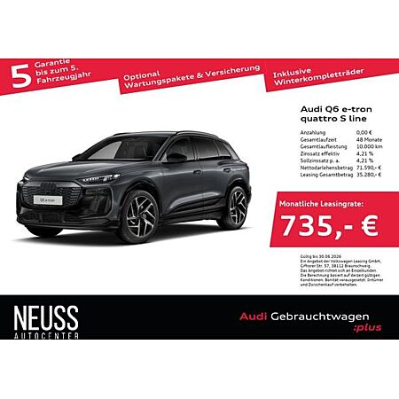 Audi Q6 e-tron leasen