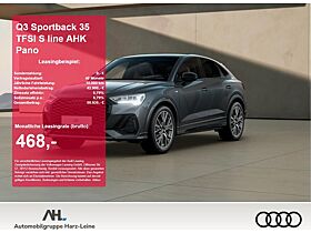 Audi Q3 Sportback 35 TFSI S line AHK Pano 2xKlima ACC Audi Q3 Sportback 35 TFSI S line AHK Pano 2xKlima ACC