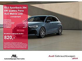 Audi RS3 Sportback quattro Pano HuD Matrix LED Audi RS3 Sportback quattro Pano HuD Matrix LED