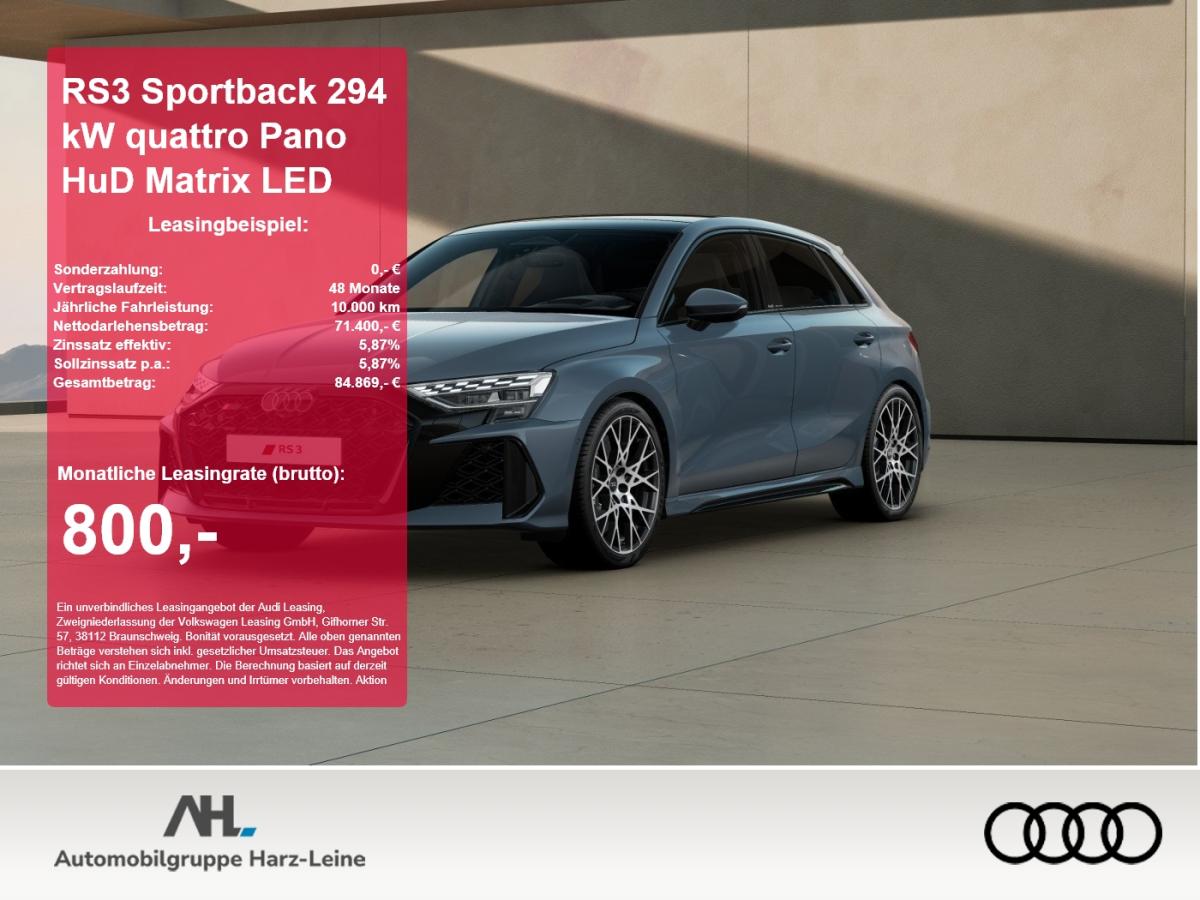 Audi RS3 Sportback quattro Pano HuD Matrix LED bild
