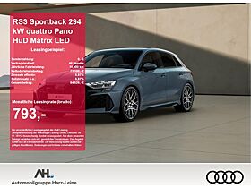 Audi RS3 Sportback quattro Pano HuD Matrix LED