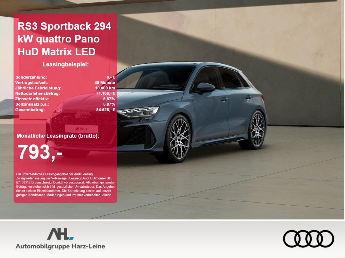 Audi RS3 Sportback quattro Pano HuD Matrix LED bild