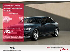 Audi A4 Limousine 30 TDI advanced Standheizung Sportsitze Audi A4 Limousine 30 TDI advanced Standheizung Sportsitze