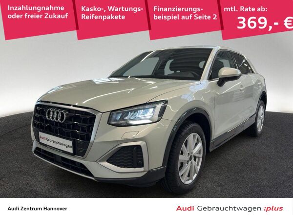 Audi Q2 advanced 35 TFSI Kamera LED virtual bild