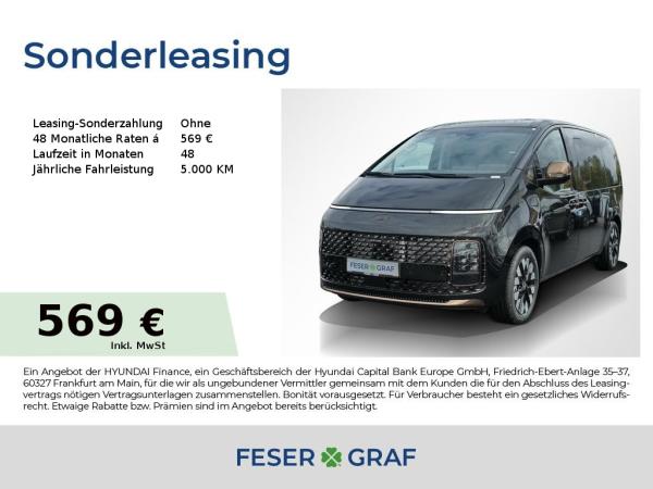 Hyundai STARIA Staria SIGNATURE PANO NAPPA LEDER LED SHZ 360° bild
