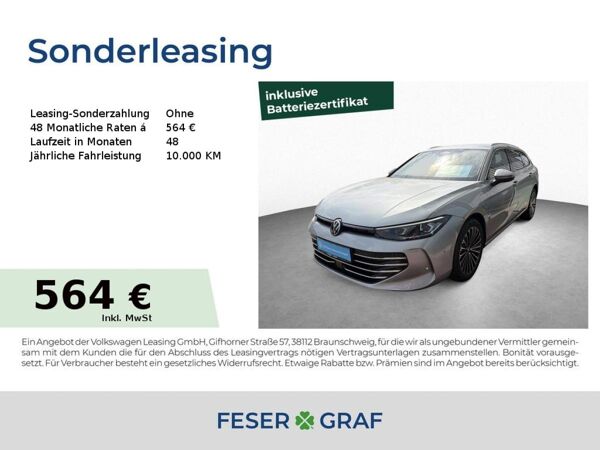 Volkswagen Passat Variant 1.5 eHYBRID ACC LED-MATRIX 4xSHZ bild