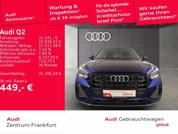Audi Q2 35 TDI advanced S tronic LED NAVI KAMERA bild 2
