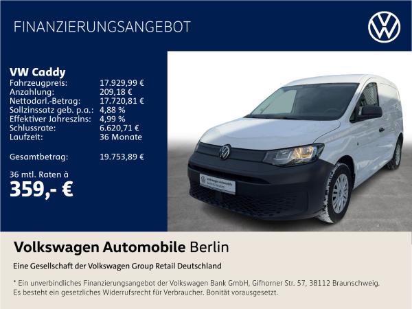 Volkswagen Caddy Cargo 2.0 TDI EcoProfi Klima Radio PDC bild