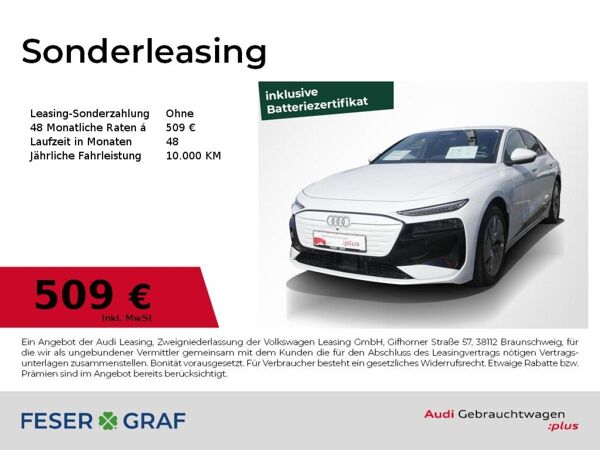 Audi A6 e-tron Sportback ACC AHK Matrix Tech plus 21 bild