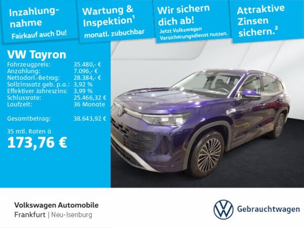 Volkswagen Tayron 1.5 eTSI DSG Life Navi 7-Sitzer IQ.Light-HD-Matrix AHK ACC bild