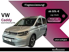 Volkswagen Caddy "Goal" 5 Sitzer 1,5 TSI *Tageszulassung - sofort verfügbar*