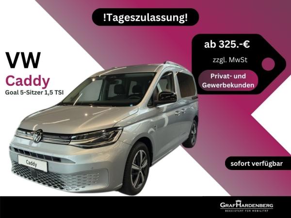 Volkswagen Caddy "Goal" 5 Sitzer 1,5 TSI *Tageszulassung - sofort verfügbar* bild