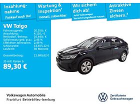Volkswagen Taigo 1.0 TSI Life Navi ACC DAB+ LED FrontAssist Volkswagen Taigo 1.0 TSI Life Navi ACC DAB+ LED FrontAssist