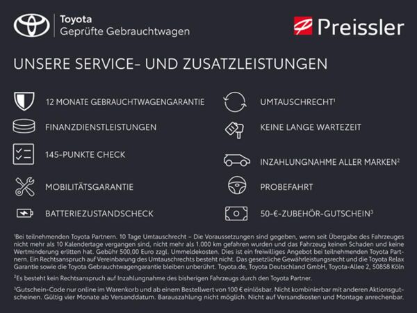 Toyota Yaris Cross FWD - 1,5 l 4x2 Hybrid Style Plus Navi Soundsystem JBL 360 Kamera LED El. Heckklappe bild 5