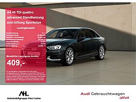 Audi A4 40 TDI quattro advanced Standheizung und-lüftung Sportsitze Audi A4 40 TDI quattro advanced Standheizung und-lüftung Sportsitze