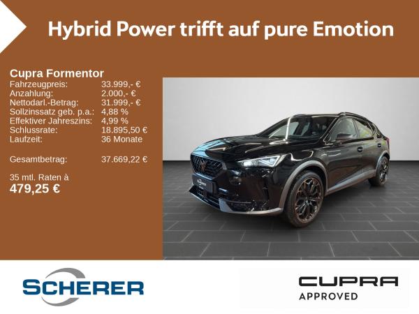 Cupra Formentor ⚡️🔥SCHNELL SEIN LOHNT SICH CUPRA FORMENTOR VZ e-Hybrid 180kW🔥⚡️ bild