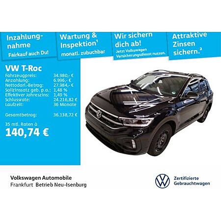 VW T-Roc leasen