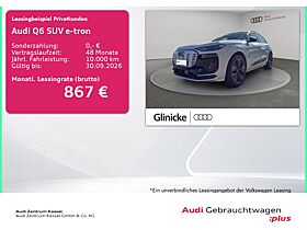 Audi Q6 e-tron Q6 SUV e-tron qu S line Matrix LED HuD B&O Pano