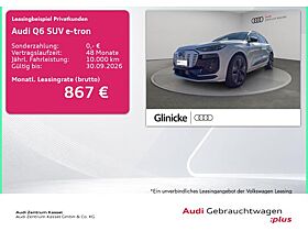 Audi Q6 e-tron Q6 SUV e-tron qu S line Matrix LED HuD B&O Pano Audi Q6 e-tron Q6 SUV e-tron qu S line Matrix LED HuD B&O Pano