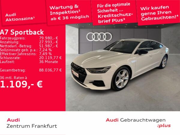 Audi A7 Sportback 50 TDI quattro tiptronic LASER HuD bild