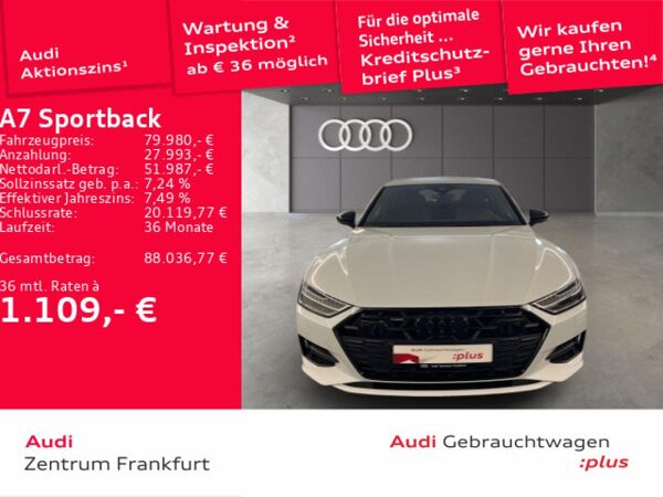 Audi A7 Sportback 50 TDI quattro tiptronic LASER HuD bild 2