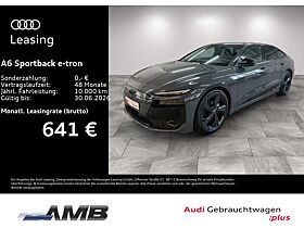 Audi A6 e-tron A6 Sportback e-tron S line AHK/Luft/04.30Garantie Audi A6 e-tron A6 Sportback e-tron S line AHK/Luft/04.30Garantie