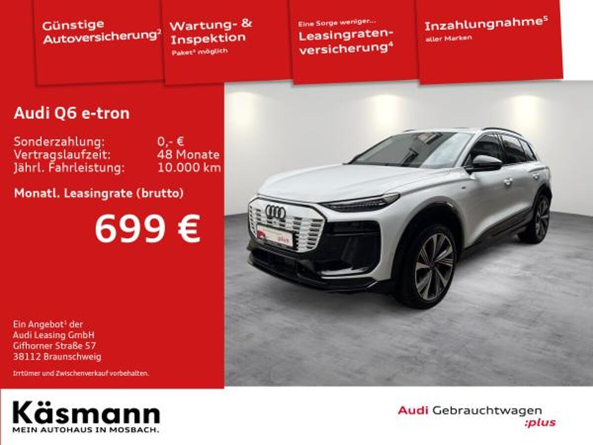 Audi Q6 e-tron qu WINTERRÄDER S line 360° HUD PANO MATRIX B&O LUFT bild