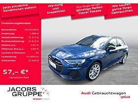 Audi A3 Sportback 40TFSIe 2xS line/Black+/Matrix/HuD/SONOS/AHK/ACC/18Z/Kam Audi A3 Sportback 40TFSIe 2xS line/Black+/Matrix/HuD/SONOS/AHK/ACC/18Z/Kam