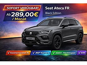 Seat Ateca FR Black Edition AHK|360°|AssistXL| Sofort Verfügbar!