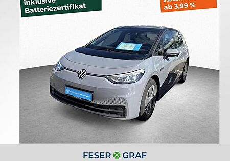 VW ID.3 Volkswagen Pro 58 kWh 1-Gang-Automatik NAVI KLI